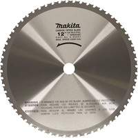 Cut Off Saw Blade for Portable Cut Off Saws, 12", 60 Teeth, Metal Use Auto-Cam