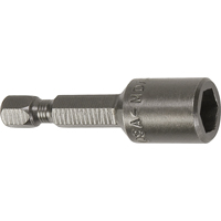 Nutsetter For Metric Sheet Metal Screws, 6 mm Tip, 1/4" Drive, 44.5 mm L, Magnetic UQ813 | Auto-Cam