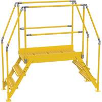 Crossover Ladder, 78-1/2" Overall Span, 30" H x 48" D, 24" Step Width VC444 | Auto-Cam