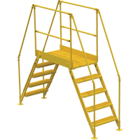 Crossover Ladder, 103-1/2" Overall Span, 50" H x 48" D, 24" Step Width VC452 | Auto-Cam