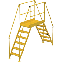 Crossover Ladder, 116" Overall Span, 60" H x 48" D, 24" Step Width VC456 | Auto-Cam
