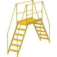 Crossover Ladder, 128" Overall Span, 60" H x 60" D, 24" Step Width VC457 | Auto-Cam