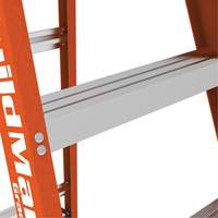 Step Ladder, 12', Fibreglass, 375 lbs. Capacity, Type 1AA Auto-Cam