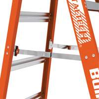 Step Ladder, 12', Fibreglass, 375 lbs. Capacity, Type 1AA Auto-Cam