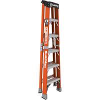 Step Ladder, 6', Fibreglass, 375 lbs. Capacity, Type 1AA Auto-Cam