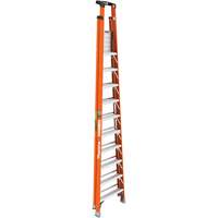 Safespace Platform Step Ladder, 10', 300 lbs. Cap. Auto-Cam