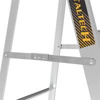Step Ladder, 10', Aluminum, 225 lbs. Capacity, Type 2 Auto-Cam