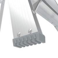 Step Ladder with Paint Tray, 10', Aluminum, 225 lbs. Capacity, Type 2 Auto-Cam