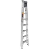 Step Ladder with Paint Tray, 8', Aluminum, 225 lbs. Capacity, Type 2 Auto-Cam