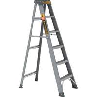 Step Ladder, 6', Fibreglass, 225 lbs. Capacity, Type 2 Auto-Cam