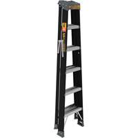 Step Ladder, 6', Fibreglass, 250 lbs. Capacity, Type 1 Auto-Cam