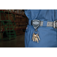 Super48™ Key Chains, Polycarbonate, 48" Cable, Belt Clip Attachment VE525 | Auto-Cam
