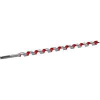 Ship Auger Drill Bit, 13/16" Diameter, 15" Flute, 7/16" Hex Shank Auto-Cam