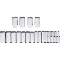 Jeu de douilles, 19 Mcx, Prise de 1/2", Profond Auto-Cam