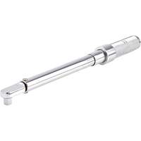 Fixed Head Micrometer Torque Wrench, Click, 3/8" Square Drive, 16-80 ft-lbs. Auto-Cam