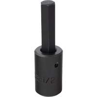 Socket Bit, Hex, 1/2" x 3-5/8" L, 1/2" Drive Auto-Cam