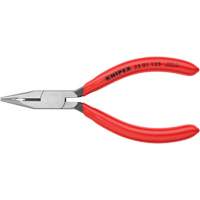 Long Nose Pliers with Cutter, 5" L Auto-Cam