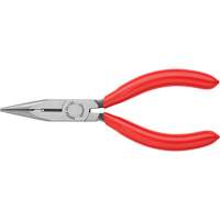 Long Nose Pliers with Cutter, 5-1/2" L Auto-Cam