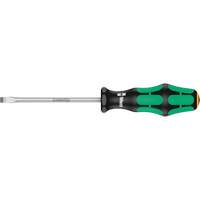 Tapered Slotted Screwdriver, 0.8 mm, 7-3/4" L, Plastic Handle Auto-Cam