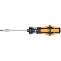 Slotted Demolition Screwdriver, 3/16", 7-3/8" L, Plastic Handle Auto-Cam