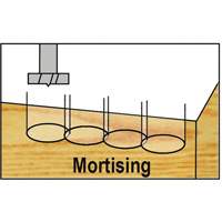 Bormax Forstner Bit Kits in a Wooden Box, 7 Pieces, Steel Auto-Cam
