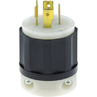Industrial Grade Locking Device, Nylon, 20 Amps, 125 V/250 V, L14-20P XA890 | Auto-Cam