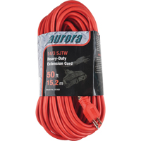 Cordon rallonge en vinyle, Ext&eacute;rieur, SJTW, AWG 14/3, 15 A, 3 prise(s), 50' Auto-Cam