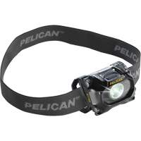 2750 Headlamp, LED, 259 Lumens, 2.3 Hrs. Run Time, AAA Batteries Auto-Cam