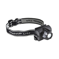 HeadsUp Lite 2690 Headlamp, LED, 74 Lumens, 11 Hrs. Run Time, AAA Batteries Auto-Cam