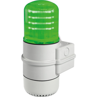 Streamline<sup>®</sup> Modular Multifunctional LED Beacons, Continuous/Flashing/Rotating, Green XE720 | Auto-Cam