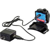 Double Clutch USB Headlamp, LED, 125 Lumens, 3.5 Hrs. Run Time, Rechargeable Batteries Auto-Cam