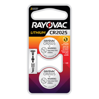 CR2025 Lithium Coin Cell Batteries, 3 V XE881 | Auto-Cam