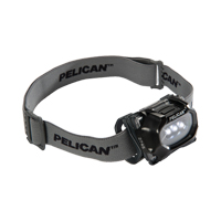 2745 Headlamp, LED, 33 Lumens, 20 Hrs. Run Time, AAA Batteries Auto-Cam