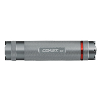 Lampe de poche G45 Coast, DEL, 385 lumens, Piles AAA Auto-Cam