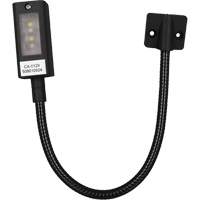 LED Gooseneck Maplight, 1 W, LED, 12" Neck, Black Auto-Cam