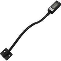 LED Gooseneck Maplight, 1 W, LED, 12" Neck, Black Auto-Cam