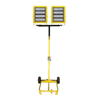 Dual-Head Cart with Winch, LED, 400 W, 60000 Lumens, Aluminum Housing Auto-Cam
