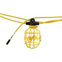Heavy-Duty Moulded Stringlights, 10 Lights, 1200" L, Plastic Housing XH644 | Auto-Cam