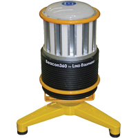 Beacon360 GO Portable Work Light with Floor Stand, LED, 45 W, 6000 Lumens, Aluminum Housing Auto-Cam