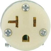 Hospital Grade Extension Plug Connector, 5-20R, Nylon XI202 | Auto-Cam