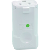 Connecteur de prise de rallonge de qualit&eacute; hospitali&egrave;re, 5-15R, Nylon Auto-Cam