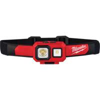 Lampe frontale projecteur et diffuseur, DEL, 450 lumens, 2 hres de fonctionnement, piles AAA Auto-Cam