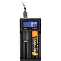 ARE-D2 Dual-Channel Smart Battery Charger Auto-Cam