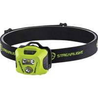 Enduro&reg; Pro HAZ-LO&reg; Intrinsically Safe Headlamp, LED, 235 Lumens, 5 Hrs. Run Time, AAA Batteries Auto-Cam