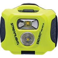 Enduro&reg; Pro HAZ-LO&reg; Intrinsically Safe Headlamp, LED, 235 Lumens, 5 Hrs. Run Time, AAA Batteries Auto-Cam