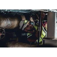 USB HAZ-LO&reg; Intrinsically Safe Headlamp, LED, 250 Lumens, 7 Hrs. Run Time, Rechargeable Batteries Auto-Cam