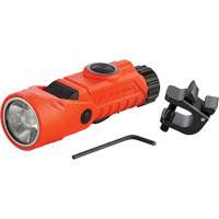 Lame de poche &agrave; alimentation multiple &agrave; angle droit pour casque Vantage 180 X, DEL, Piles Rechargeable/CR123A, Polym&egrave;re de nylon Auto-Cam