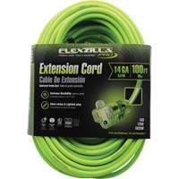 Flexzilla<sup>®</sup> Pro Industrial Extension Cord, SJTW, 14/3 AWG, 15 A, 100' XI523 | Auto-Cam