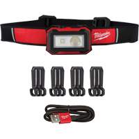 Magnetic Headlamp & Task Light, LED, 450 Lumens, 2.5 Hrs. Run Time, Rechargeable Batteries XI924 | Auto-Cam