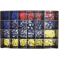 600-Piece Vinyl Insulated Terminals Kit Auto-Cam